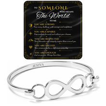 Interchangeable Cuff Bangle Bracelet for Women/Her - Waterproof Non-Tarnish 316L Stainless Steel - Horse Bit, Cross, Infinity & Ankh Charms - Jexiva