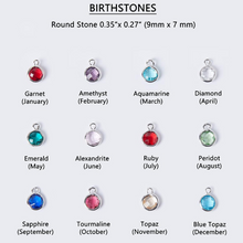 Personalized Baby Name Bracelet with Birthstone – Non Tarnish - Double-Sided Engraving – Stainless Steel PVD 18k Gold Platted or Silver – Adjustable Size for Babies/Toddlers/Kids - Jexiva