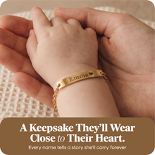 Personalized Baby Name ID Bracelet/Anklet – Custom Engraved Stainless Steel Jewelry for Babies, Toddlers & Kids – Gold or Silver – Adjustable Chain – Non Tarnish - Gift for Newborn, Baptism, Birthday - Jexiva